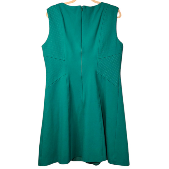 Antonio Milani Stansa Sheath Dress Agave Size 14 - Picture 2 of 4